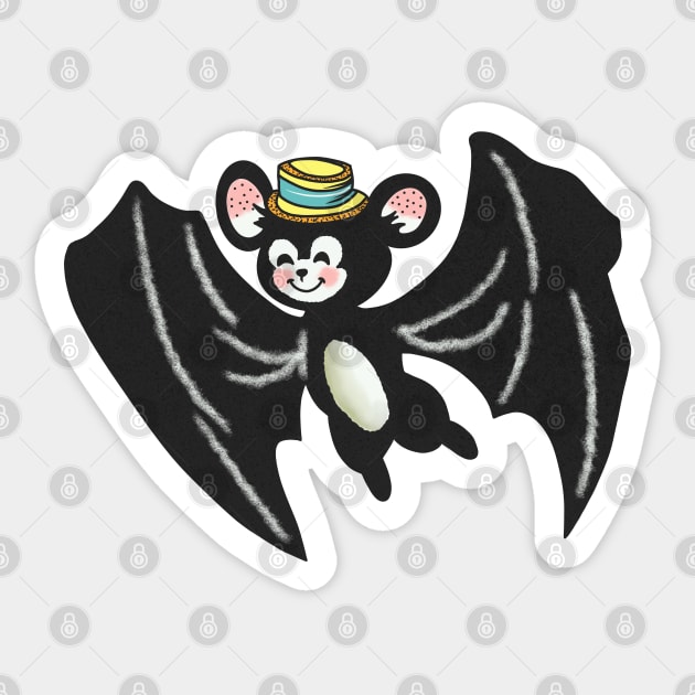 Batty Sticker by VultureVomitInc